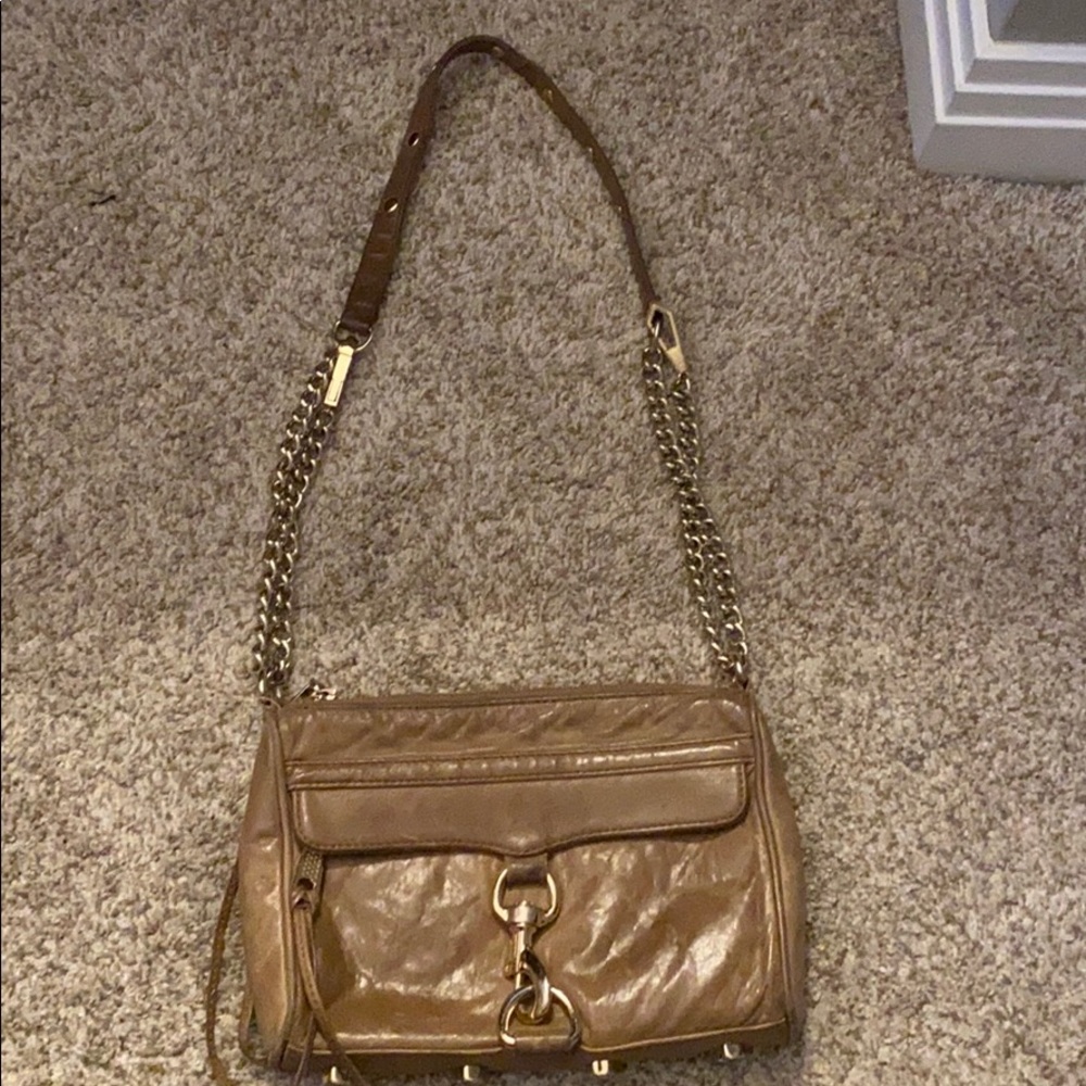 Rebecca Minkoff M.A.C crossbody cognac